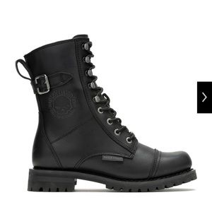 Women's Leather Balsa Skull Riding Boot 7